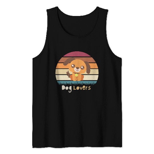 Dog lovers funny and cut dog Tank Tops