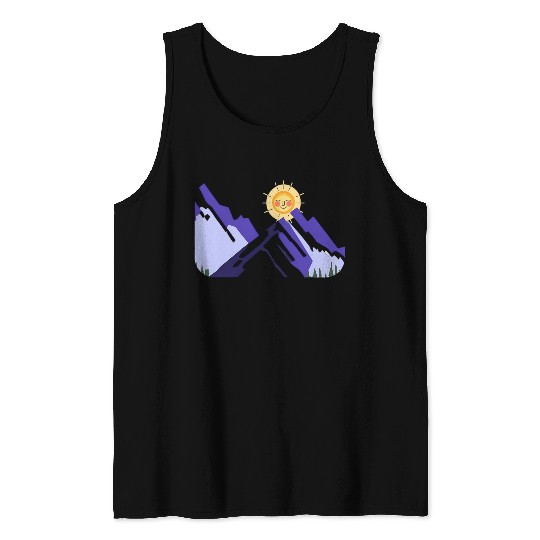 Sun & Mountains Tank Tops
