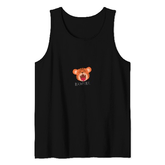 baby tiger Tank Tops