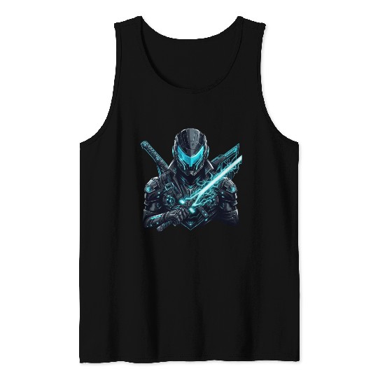 The Midnight Knight Tank Tops
