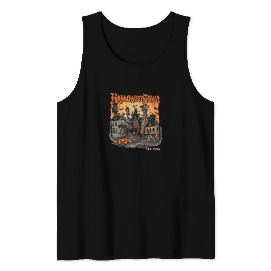 Halloween Town Tank Tops