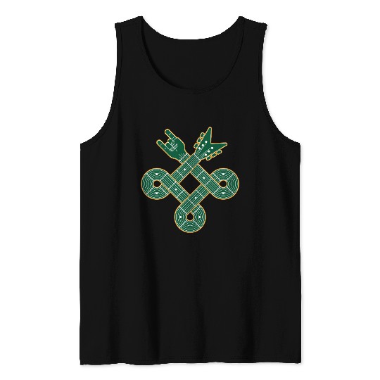 Celtic Knot Guitar | St. Patrick’s Day Tank Tops