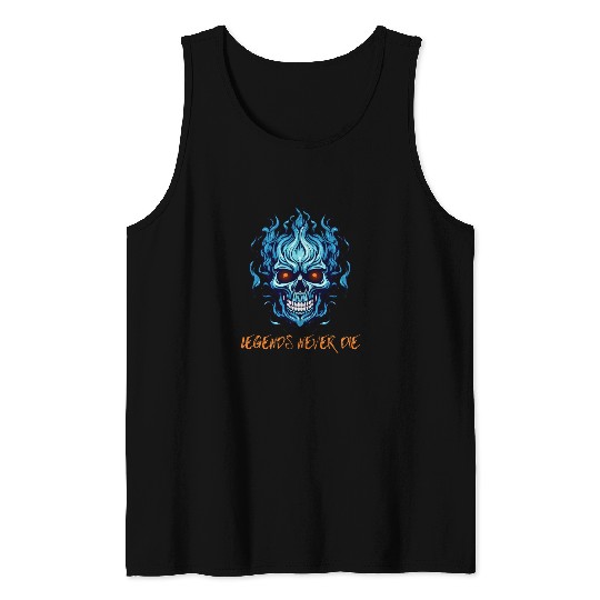 Legends never die Tank Tops