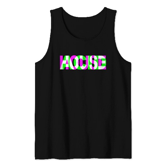 Acid House Techno Raver Tank Tops