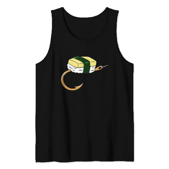 Sushi bait Tank Tops