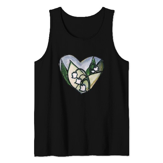 Lily of the Valley Tank Tops