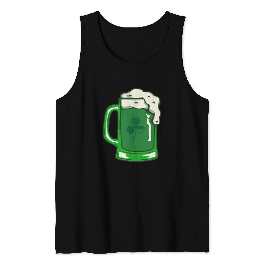 Green Beer Tank Tops
