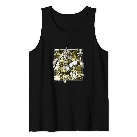 Yellow Kunoichi Demon Tank Tops