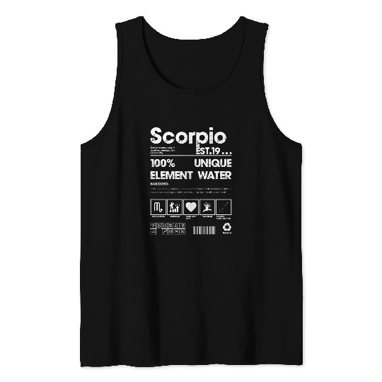 Scorpio 19xx Tank Tops
