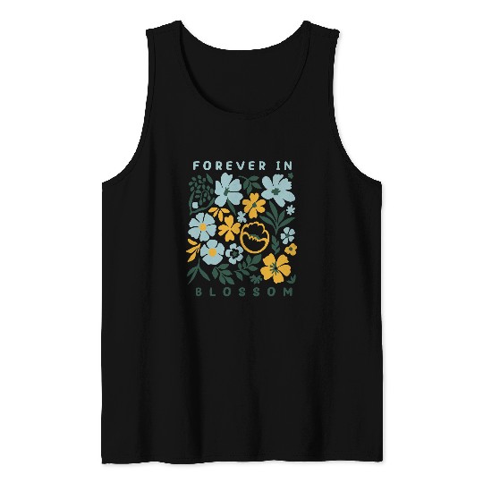 Forever in Blossom Flowers Tank Tops