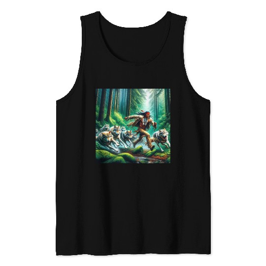 Native American Runner Tank Tops