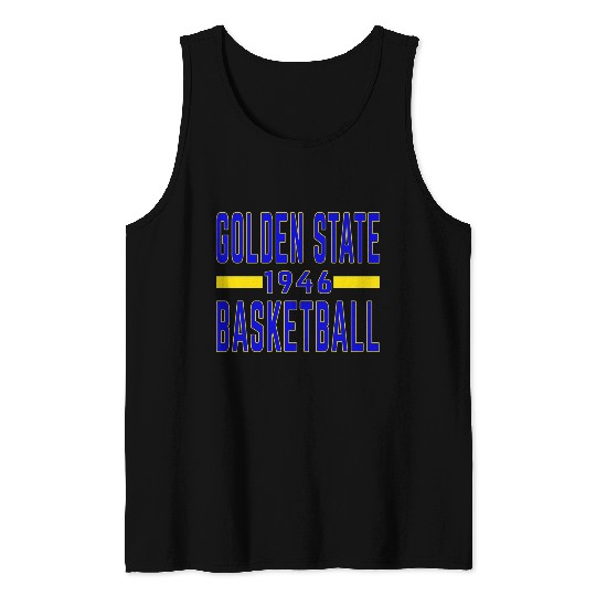 Golden State Basketball 1946 Classic Tank Tops