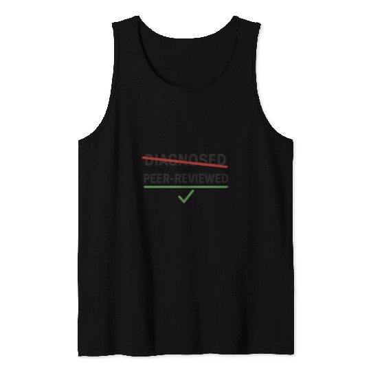 Peer Reviewed Neurodivergent Identity Design Tank Tops