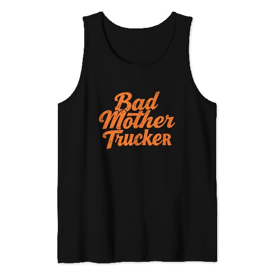 pulp fiction-"Bad motherTrucker" Tank Tops