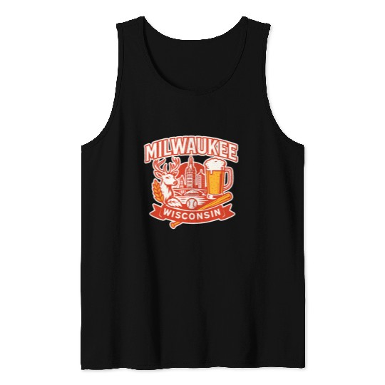 Milwaukee Wisconsin Tank Tops