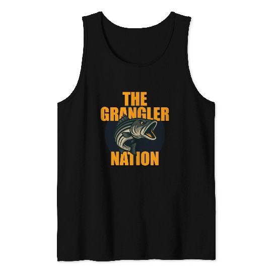 Grangler Nation (Striped Bass) Tank Tops