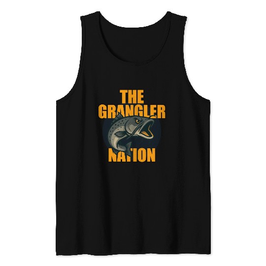Grangler Nation (Catfish) Tank Tops