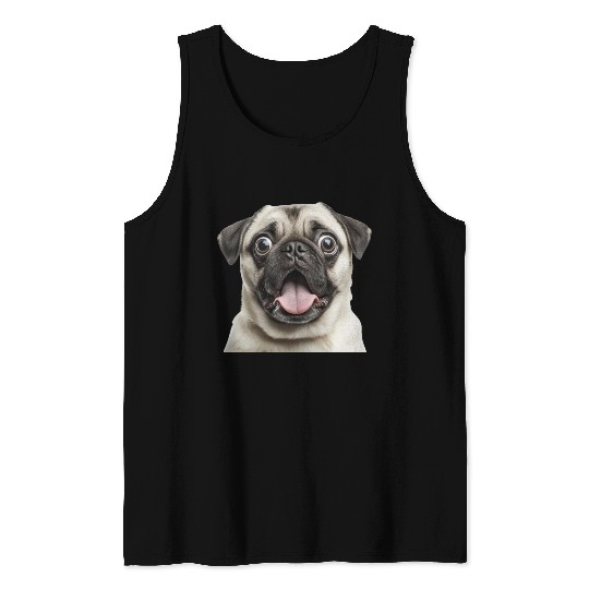 pug Tank Tops