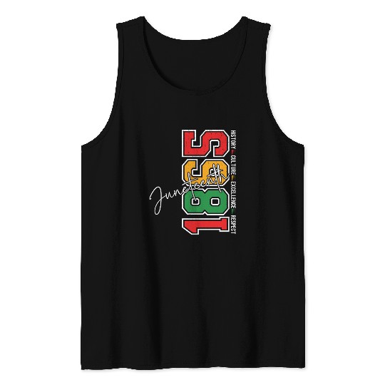 1865 Juneteenth Tank Tops