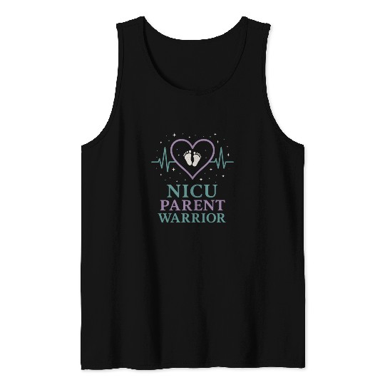 NICU Parent Pride Preemie Warrior Neonatal Tank Tops