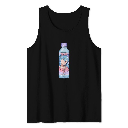 S+ Bao the Whale Gatcha Vtuber Vending Machine Tank Tops