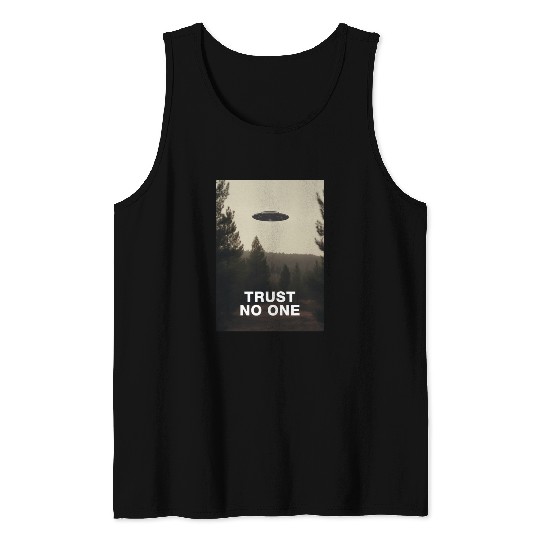 Trust No One/The X-Files poster, S01E24 1994 Tank Tops
