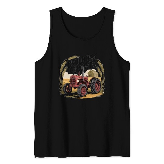 Grounded in Growth Tank Tops
