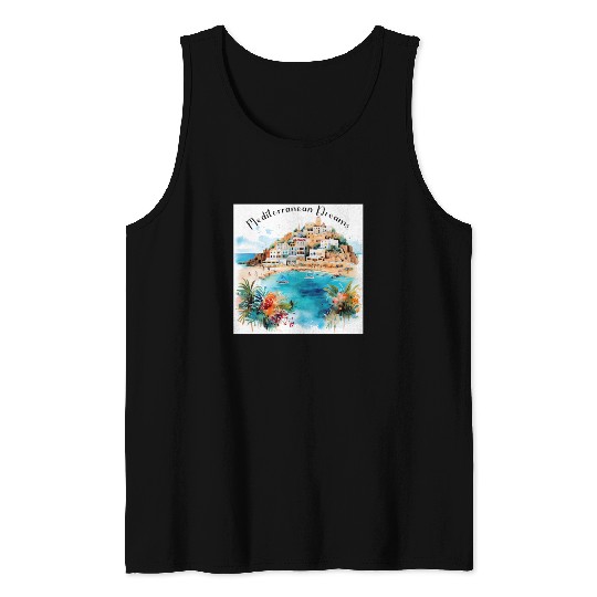 Mediterranean Dreams Tank Tops