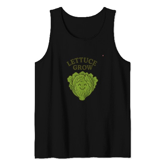 Vegetable Gardening Lettuce Tank Tops