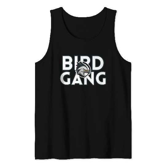 Eagle Head Bird Gang Logo Design Tank Tops