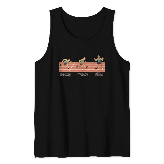 Runners Race Day, Daily Training, Ready Run Rum Tank Tops