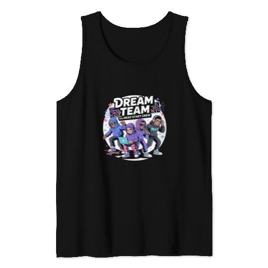 Dream Team Vibes: Head Start Crew Edition Tank Tops