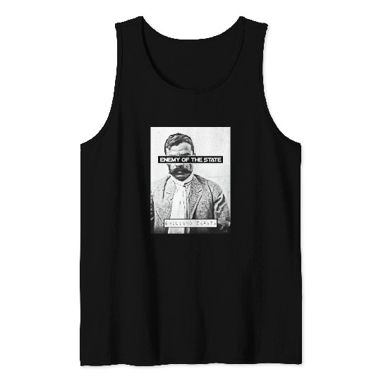 Emiliano Zapata (EOTS) (B&W) Tank Tops