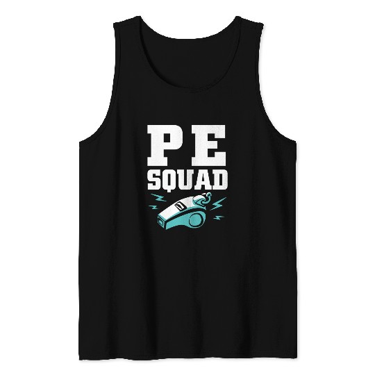 Physical Education Teacher PE Coach Tank Tops