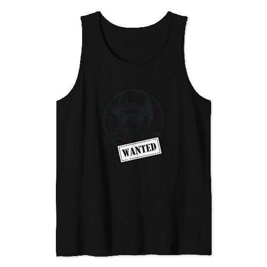Urban Duck Graffiti Tank Tops Design