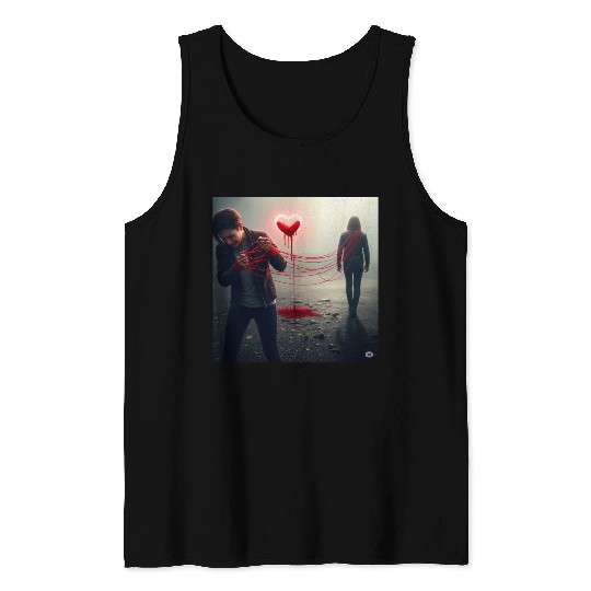 The Bleeding Heart Tank Tops