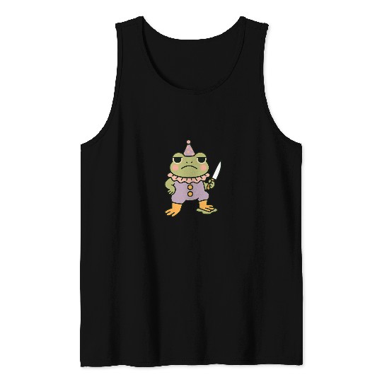 Grumpy Froggy Birthday Costume Tank Tops
