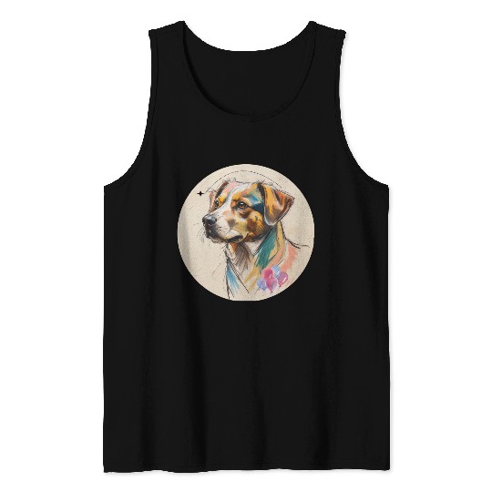 Dog Balloon Tank Tops
