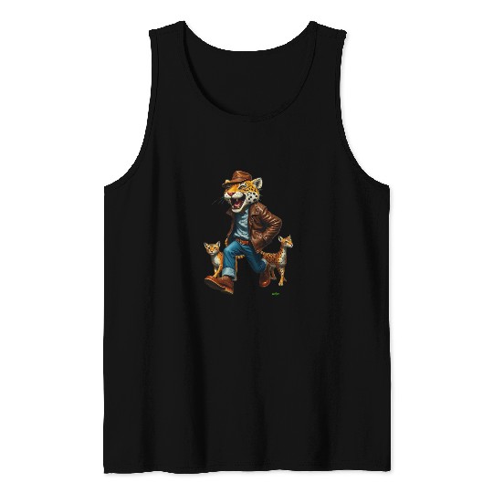 Happy Jack the Jaguar.   by m@xx. Tank Tops