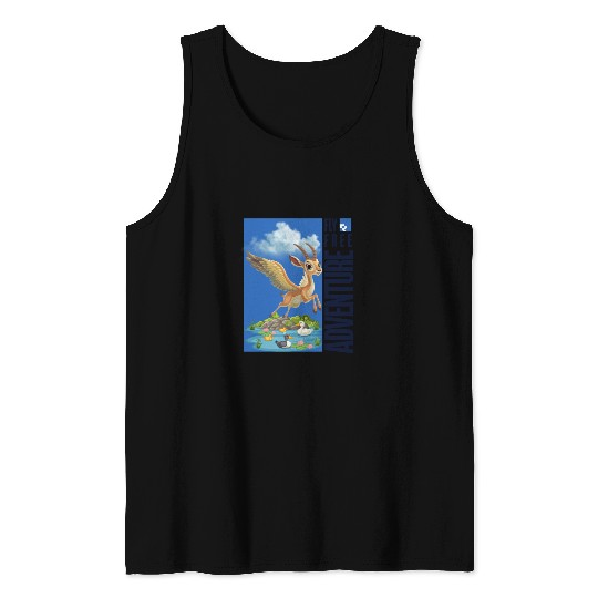 Flying Mythical Waterfowl with Adventure Theme Tank Tops
