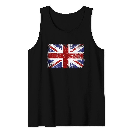British Flag Union Jack Tank Tops