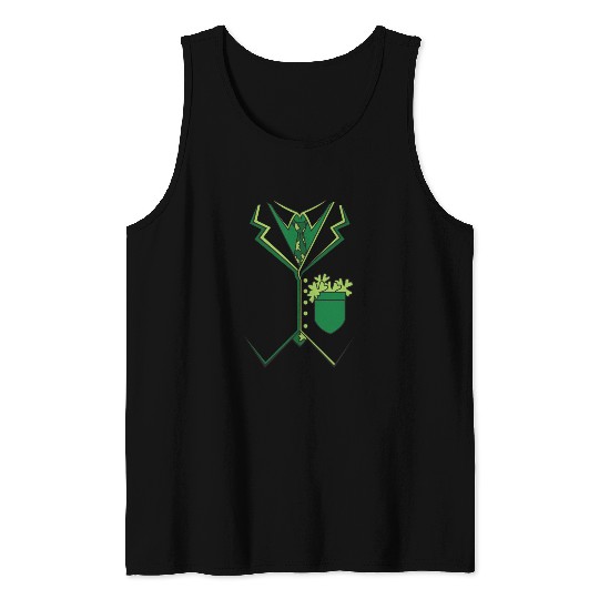 Irish Tuxedo Suit Tank Tops