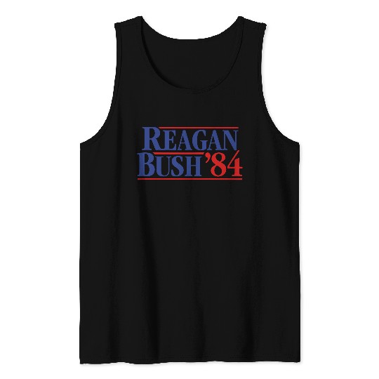 Reagan - Bush ’84 campaign Tank Tops