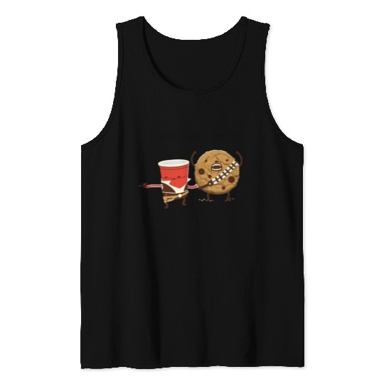 Funny star wars han solo and chewbacca Tank Tops