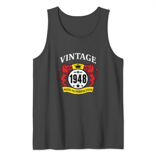 Vintage 1948 Aged to Perfection Tank Top