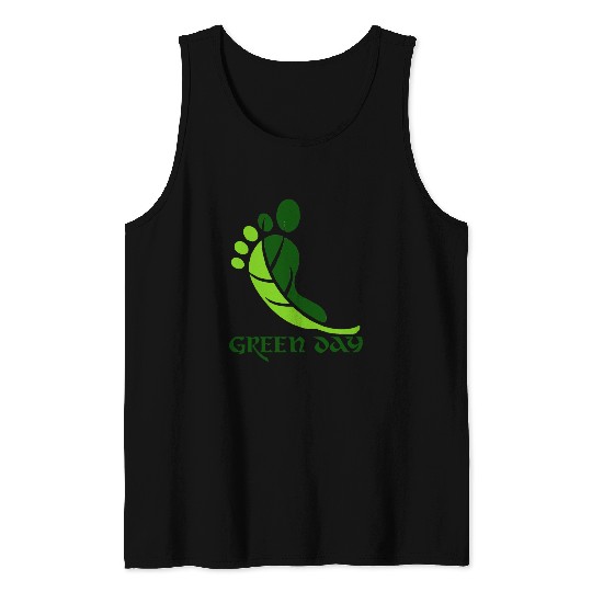 Green day Tank Tops