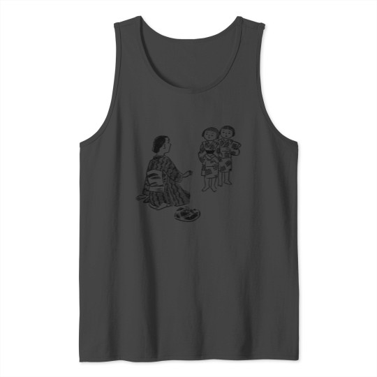 Mama and Kids in Japan Tank Top
