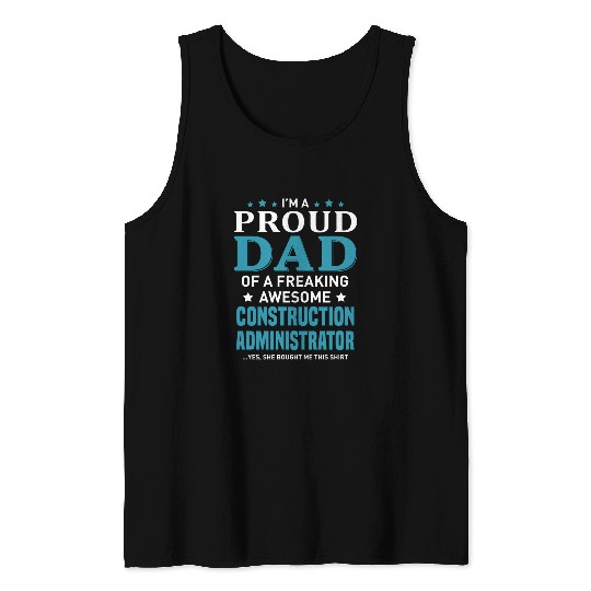 Construction Administrator Tank Top
