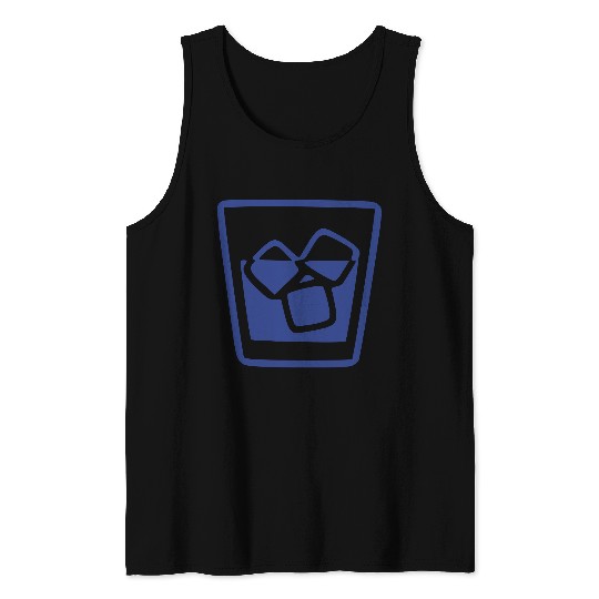 Alcohol and Ice Tank Tops