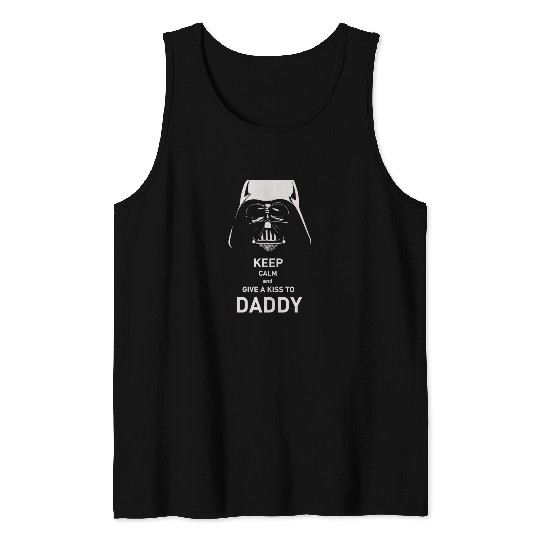 Funny Star Wars Darth Vader father's day gift Tank Tops